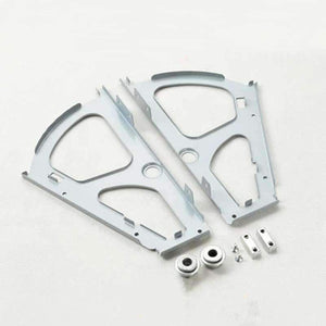 Planet Gates 1set/2pcs Shoe Cabinet Hardware flip frame Stainless Steel Cabinet hinge lift rod Furniture Hardware