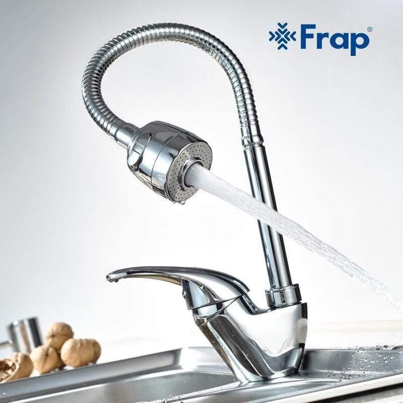 Planet Gates 1set Brass Kitchen Sink Faucet Mixer Cold And Hot Tap Single Hole Water Tap Mixer Kitchen Mixer Torneira Cozinha F4303
