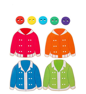 Planet Gates 1set children's fun montessori learn basic life skills teaching aids clothes threading button sewing board game educational toys