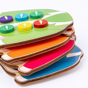 Planet Gates 1set children's fun montessori learn basic life skills teaching aids clothes threading button sewing board game educational toys