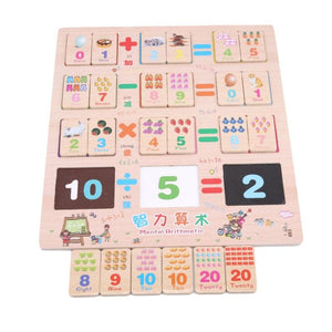 Planet Gates 1Set Wooden Montessori Hundred Board Math 1 to 100 Consecutive Numbers Counting Toy Montessori Educational Wooden Toys for Child