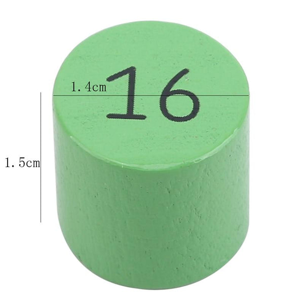 Planet Gates 1Set Wooden Montessori Hundred Board Math 1 to 100 Consecutive Numbers Counting Toy Montessori Educational Wooden Toys for Child