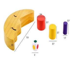 Planet Gates 1Set Wooden Montessori Hundred Board Math 1 to 100 Consecutive Numbers Counting Toy Montessori Educational Wooden Toys for Child