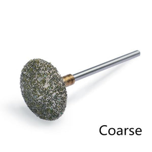 Planet Gates 1X COARSE Machine Nail Drill Bits Zebra Sanding Bands Foot Care Polishing Manicure Gel Polish Remover Replacement Tools Cutter