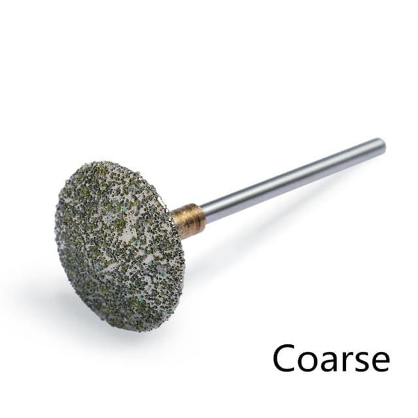 Planet Gates 1X COARSE Machine Nail Drill Bits Zebra Sanding Bands Foot Care Polishing Manicure Gel Polish Remover Replacement Tools Cutter