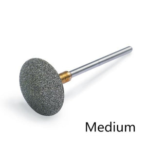 Planet Gates 1X MEDIUM Machine Nail Drill Bits Zebra Sanding Bands Foot Care Polishing Manicure Gel Polish Remover Replacement Tools Cutter