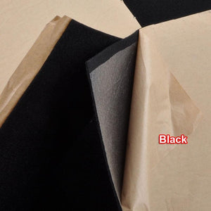 Planet Gates 1x0.5m Speaker Cloth Self-Adhesive Felt Subwoofer Box Tape Strip Patch Sound Absorption Anti-seismic Beige/Silver/Gray/Black