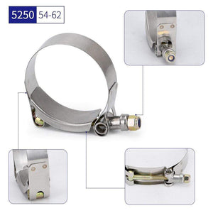 Planet Gates 2.0" 2.25" 2.5" 2.75" 3.0" 3.25" 3.5" 3.75" 4.0" T-Bolt Exhaust Clamp Intake Turbo Exhaust Intercooler Silicone Coupler 1 Piece