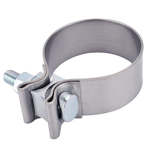 Planet Gates 2.0" 2.25" 2.5" 3.0" 4.0" Stainless Exhaust Lap Joint Exhaust Band Clamp Exhaust Sleeve Butt Joint Clamp
