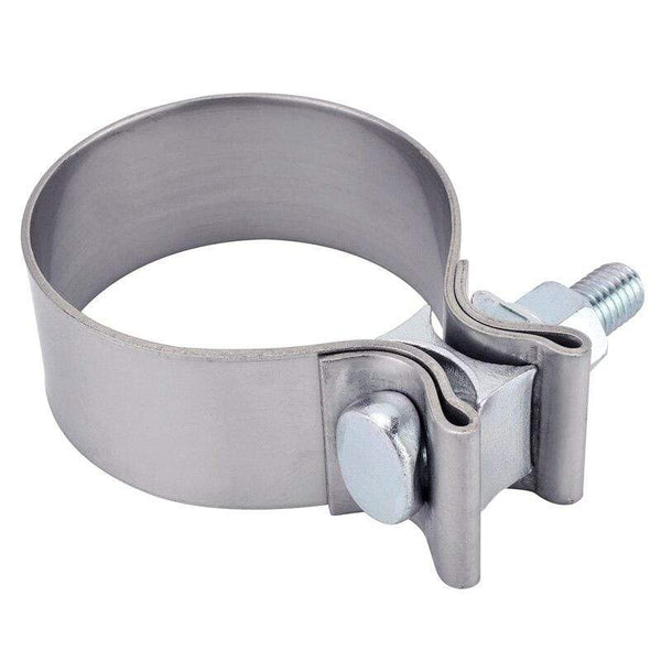 Planet Gates 2.0" 2.25" 2.5" 3.0" 4.0" Stainless Exhaust Lap Joint Exhaust Band Clamp Exhaust Sleeve Butt Joint Clamp