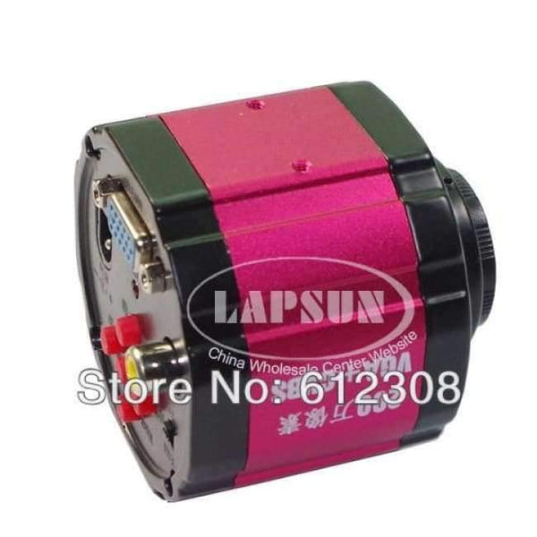 Planet Gates 2.0MP HD 2 in 1 Digital Industry Industrial Microscope Camera Magnifier VGA  AV TV Video Output  for PCB Lab + AC Power Supply