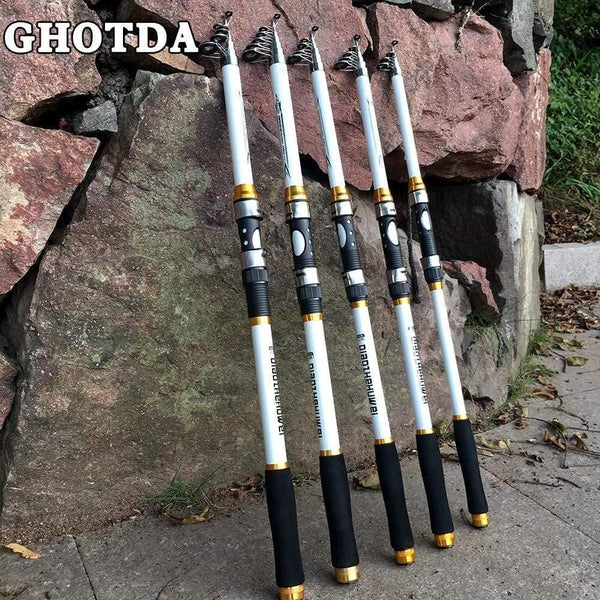 Planet Gates 2.1 m 2.1M -3.6M Carp Fishing Rod feeder Hard FRP Carbon Fiber Telescopic Fishing Rod fishing pole