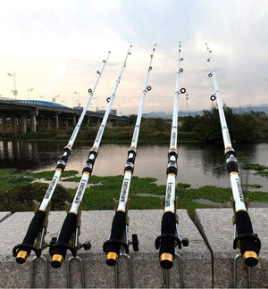 Planet Gates 2.1 m 2.1M -3.6M Carp Fishing Rod feeder Hard FRP Carbon Fiber Telescopic Fishing Rod fishing pole
