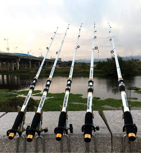 Planet Gates 2.1 m 2.1M -3.6M Carp Fishing Rod feeder Hard FRP Carbon Fiber Telescopic Fishing Rod fishing pole