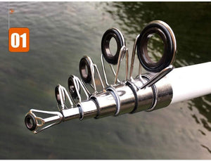 Planet Gates 2.1 m 2.1M -3.6M Carp Fishing Rod feeder Hard FRP Carbon Fiber Telescopic Fishing Rod fishing pole