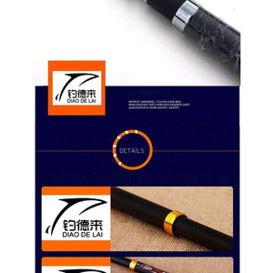 Planet Gates 2.1 m Telescopic Fishing Rod 99% Carbon Fiber 2.1-3.6M Carbon Spinning Pole Sea Fishing Stick Metal Ring