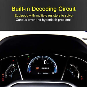 Planet Gates 2*1156 BA15S P21W/BAU15S PY21W/T20 7440 W21W LED Turn Signal Light Bulb Canbus Error free No Hyper Flash Amber 144SMD