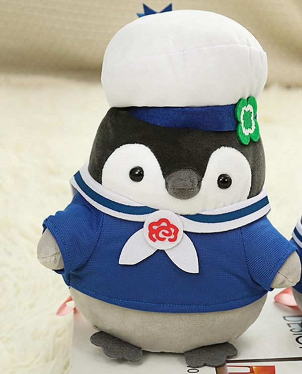 Kawaii Penguin Stuffed Plush Doll Pendant Cosplay Rabbit&Panda&Tiger Toy Baby Soft Animal Penguin Doll Kids Girl Birthday Gift