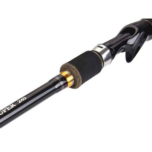 Planet Gates 2.1m 2.4m 2.7m 3.0m 100% Carbon Fiber Rod Spinning Fishing Rods Casting Travel Rod 4 Sections Fast Action Fishing Lure Rod