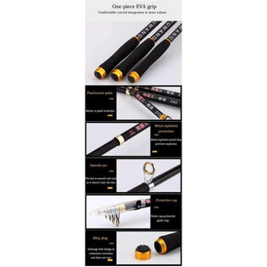 Planet Gates 2.1M 3.6M Carp Automatic Fishing Rod fishing feeder tackle Telescopic Rod spinning rod Fishing Rod olta fishing pole pesca