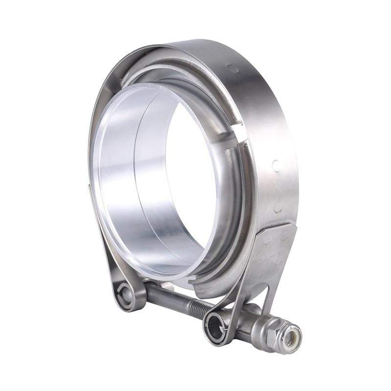 Planet Gates 2/2.25/2.5/2.75/3/3.5/4/4.5/5 Inch V-Band Clamp Stainless Steel Exhaust Downpipe Clamp Flat Flange Assembly Car Accessories
