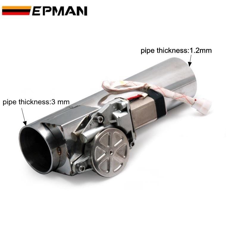 Planet Gates 2"/2.25"/2.5"/2.75"/3" Exhaust Pipe Electric I Pipe Exhaust Electrical Cutout with Remote Control Wholesale Valve EP-CUT01G