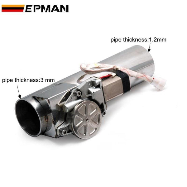 Planet Gates 2"/2.25"/2.5"/2.75"/3" Exhaust Pipe Electric I Pipe Exhaust Electrical Cutout with Remote Control Wholesale Valve EP-CUT01G