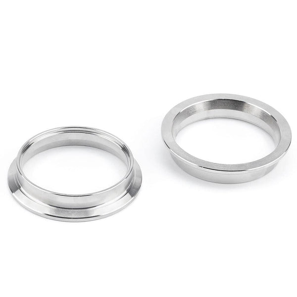 Planet Gates 2" 2.25'' 2.5" 3" 3.5" 4'' Car Exhaust V Band Clamp Flange Kit QUICK RELEASE CLAMP