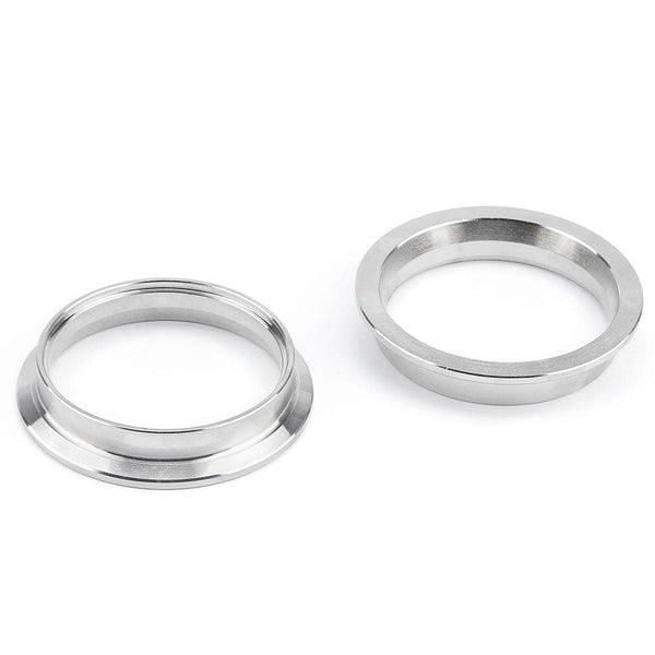 Planet Gates 2" 2.25'' 2.5" 3" 3.5" 4'' Car Exhaust V Band Clamp Flange Kit QUICK RELEASE CLAMP