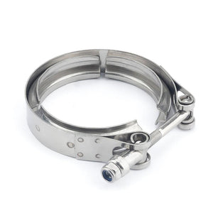Planet Gates 2" 2.25'' 2.5" 3" 3.5" 4'' Car Exhaust V Band Clamp Flange Kit QUICK RELEASE CLAMP