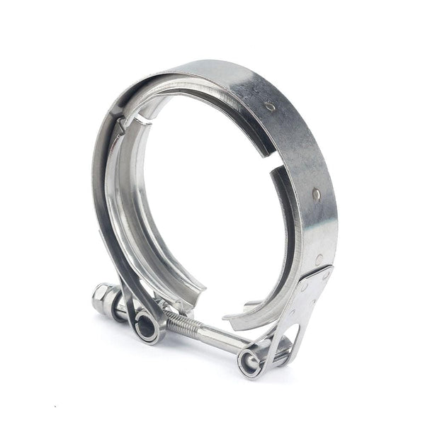 Planet Gates 2" 2.25'' 2.5" 3" 3.5" 4'' Car Exhaust V Band Clamp Flange Kit QUICK RELEASE CLAMP