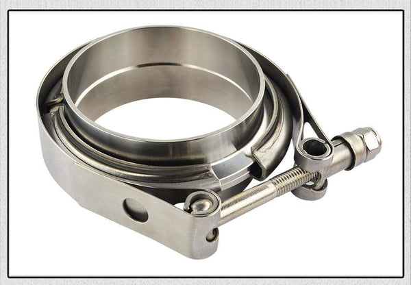 Planet Gates 2" 2.5" 3" 3.5" 4" Car Motocycle Steel Stainless Flange V band Exhaust Clamp V-Band 1.5 2 2.5 3 3.5 4 Inch Vband Clamps