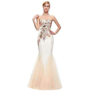 Planet Gates 2 / 2 / China Bridesmaid Dresses Long Grace Karin Strapless Formal Gown Black Royal Blue Long Mermaid Prom Dress Wedding Party Dress