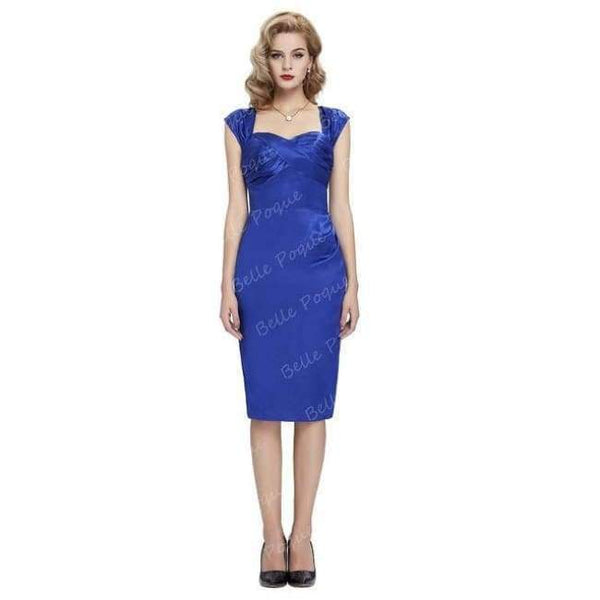 Planet Gates 2 / 2 / China Royal Blue Black Cocktail Dresses Satin Sexy Bodycon Short Party Dress Slim robe de cocktail Special Occasion BP0072
