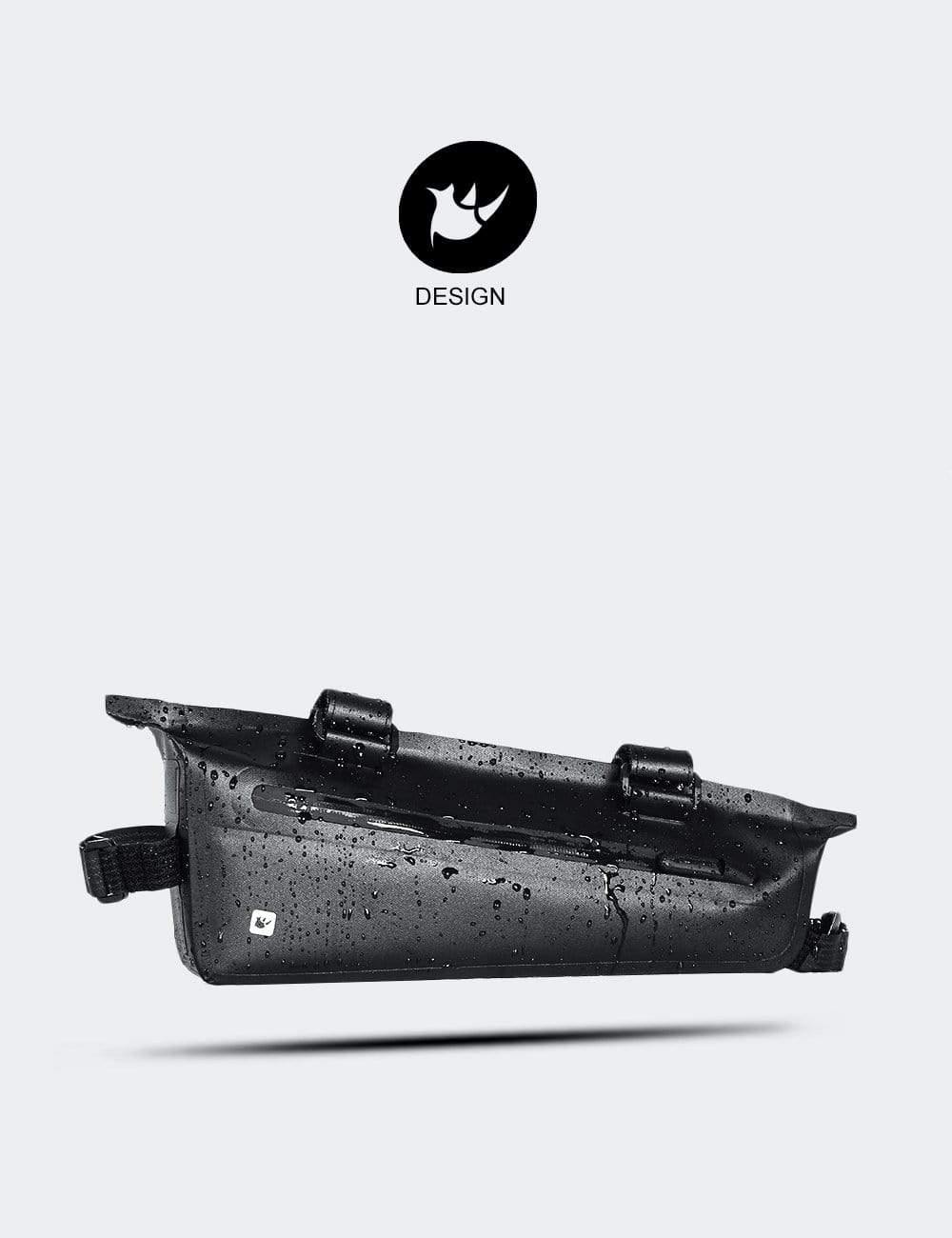 Planet Gates 2.2 L Bike Triangle Frame Bag Full Waterproof Front Tube Cycling Bag 2.8L for Road MTB Foldable Bike Storage Tool Panniers