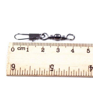 Planet Gates 2 20PCS/lot Pike Fishing Accessories Connector Pin Bearing Rolling Swivel Stainless Steel Snap Fishhook Lure Swivels Tackle