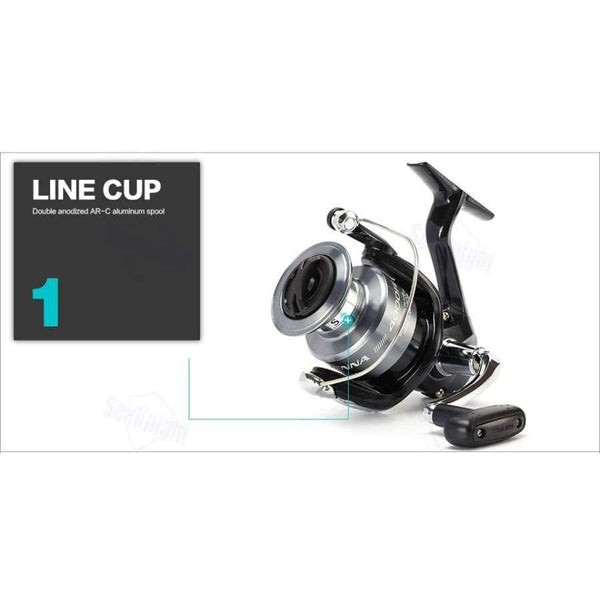 Planet Gates 2 / 2500 Series / China SIENNA FE 1000 2500 4000 Spinning Fishing Reel 1+1BB Front Drag XGT7 Body Saltewater Carp Fishing Reel