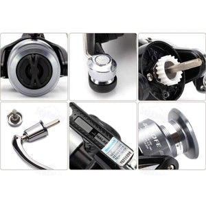 Planet Gates 2 / 2500 Series / China SIENNA FE 1000 2500 4000 Spinning Fishing Reel 1+1BB Front Drag XGT7 Body Saltewater Carp Fishing Reel