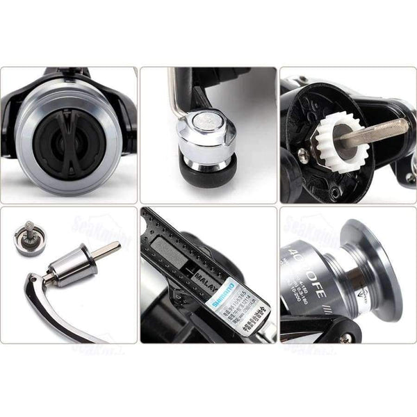 Planet Gates 2 / 2500 Series / China SIENNA FE 1000 2500 4000 Spinning Fishing Reel 1+1BB Front Drag XGT7 Body Saltewater Carp Fishing Reel