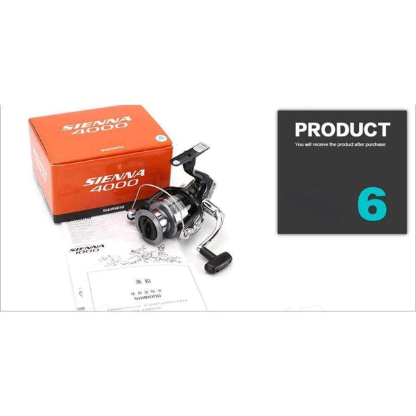 Planet Gates 2 / 2500 Series / China SIENNA FE 1000 2500 4000 Spinning Fishing Reel 1+1BB Front Drag XGT7 Body Saltewater Carp Fishing Reel