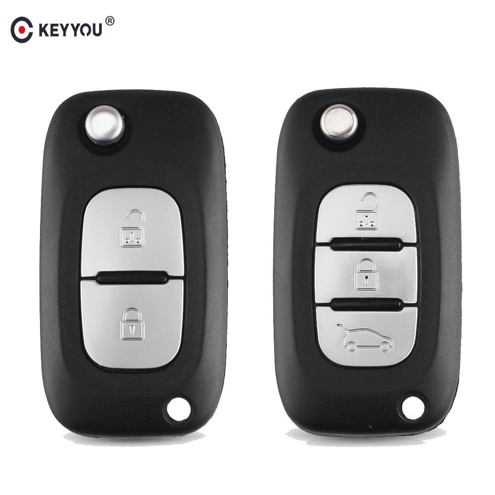 Planet Gates 2/3 Buttons Filp Car Remote Key Case shell for Renault Fluence Clio Megane Kangoo Modus Auto Key With NE73/VA2 Blade