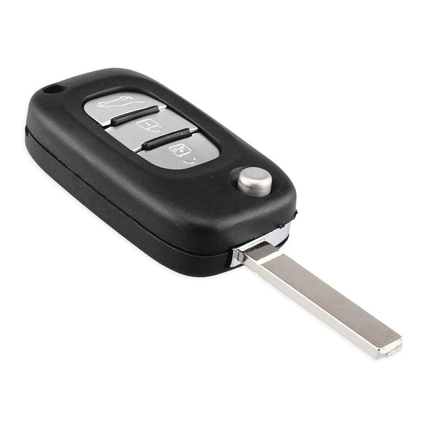 Planet Gates 2/3 Buttons Filp Car Remote Key Case shell for Renault Fluence Clio Megane Kangoo Modus Auto Key With NE73/VA2 Blade