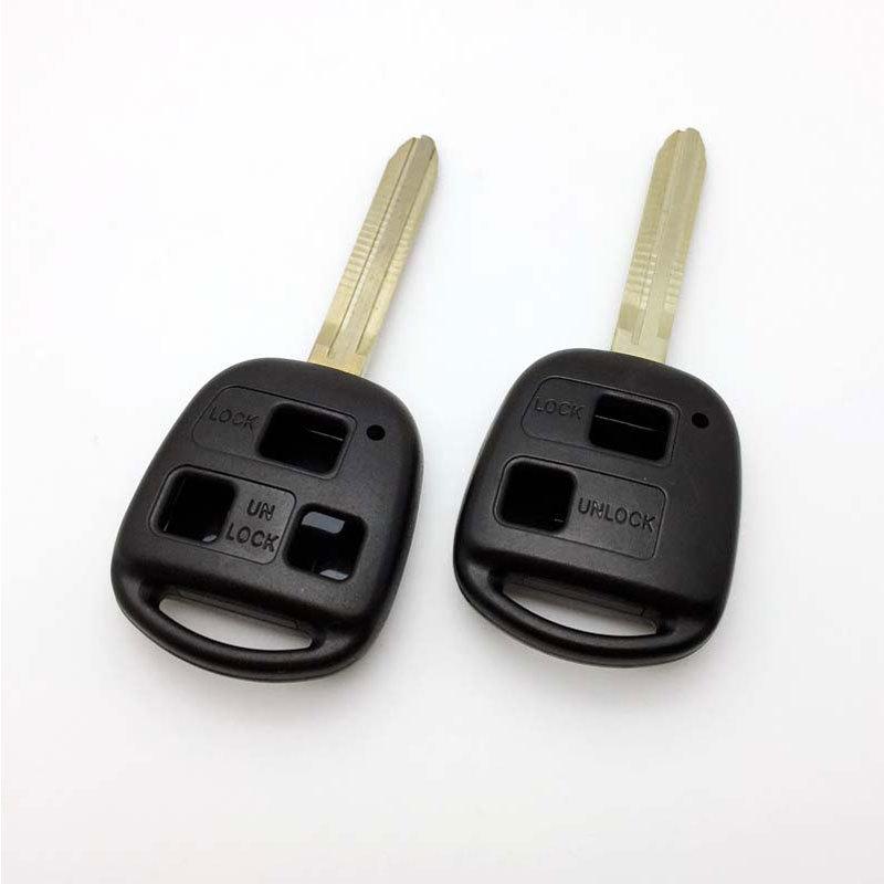 Planet Gates 2 3 Buttons Fob Key Case Remote Car Key Shell For Toyota Corolla Land Cruiser YARIS CAMRY RAV4 For Lexus RX300 ES300