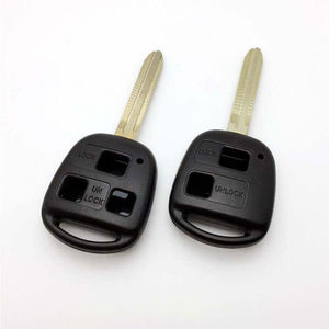 Planet Gates 2 3 Buttons Fob Key Case Remote Car Key Shell For Toyota Corolla Land Cruiser YARIS CAMRY RAV4 For Lexus RX300 ES300