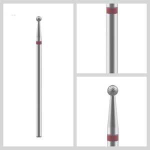 Planet Gates 2.3mm Diamond Nail Drill Milling Cutter Nail Art Drill Bit Cuticle Clean Cutter for Manicure Nail Files Electric Mills Burr Nail Tool