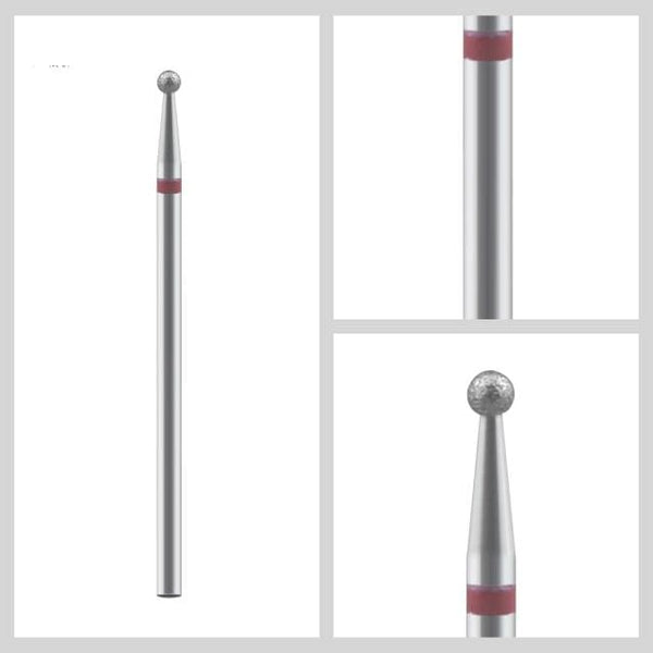 Planet Gates 2.3mm Diamond Nail Drill Milling Cutter Nail Art Drill Bit Cuticle Clean Cutter for Manicure Nail Files Electric Mills Burr Nail Tool