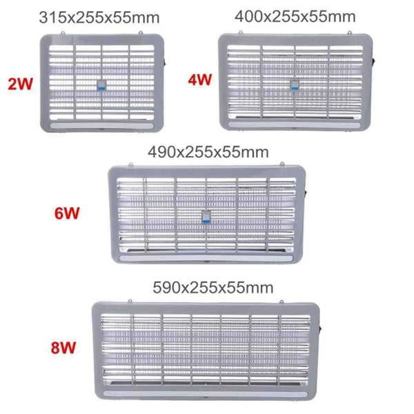 Planet Gates 2/4/6/8W LED Electric Insect Killer UV-A Mosquito Pest Fly Bug Zapper Catcher Traps Home Garden Pest Control Tools Supplies