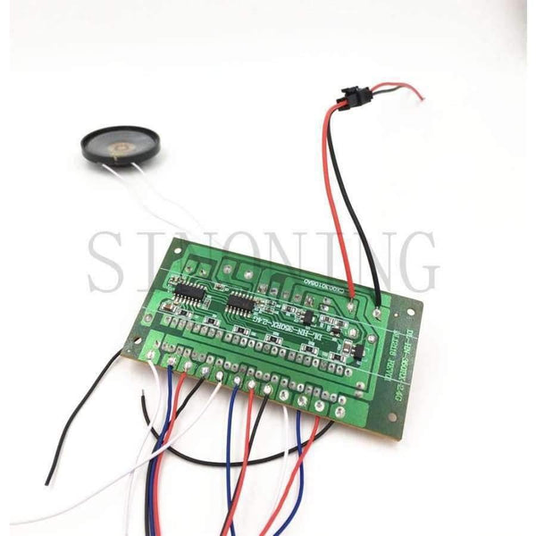 Planet Gates 2.4G 30 meter 12CH remote control and receiver board 4-8v for excavator  tank kit with speaker