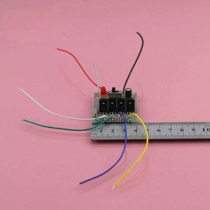 Planet Gates 2.4G 4CH remote control and receiver circuit board for diy car tank airplane 50 meter 5A current SNRM17