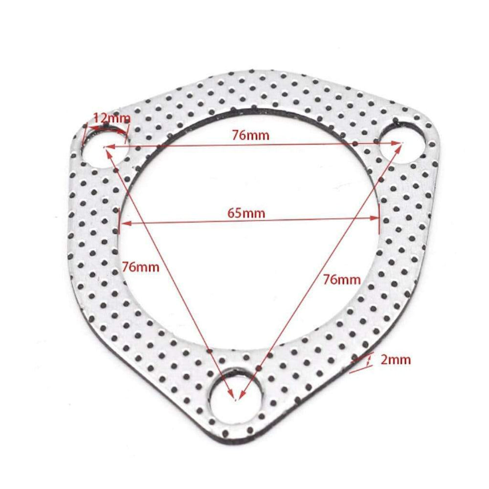 Planet Gates 2.5"Bolt Turbo Exhaust Manifold Gasket Downpipe Flange